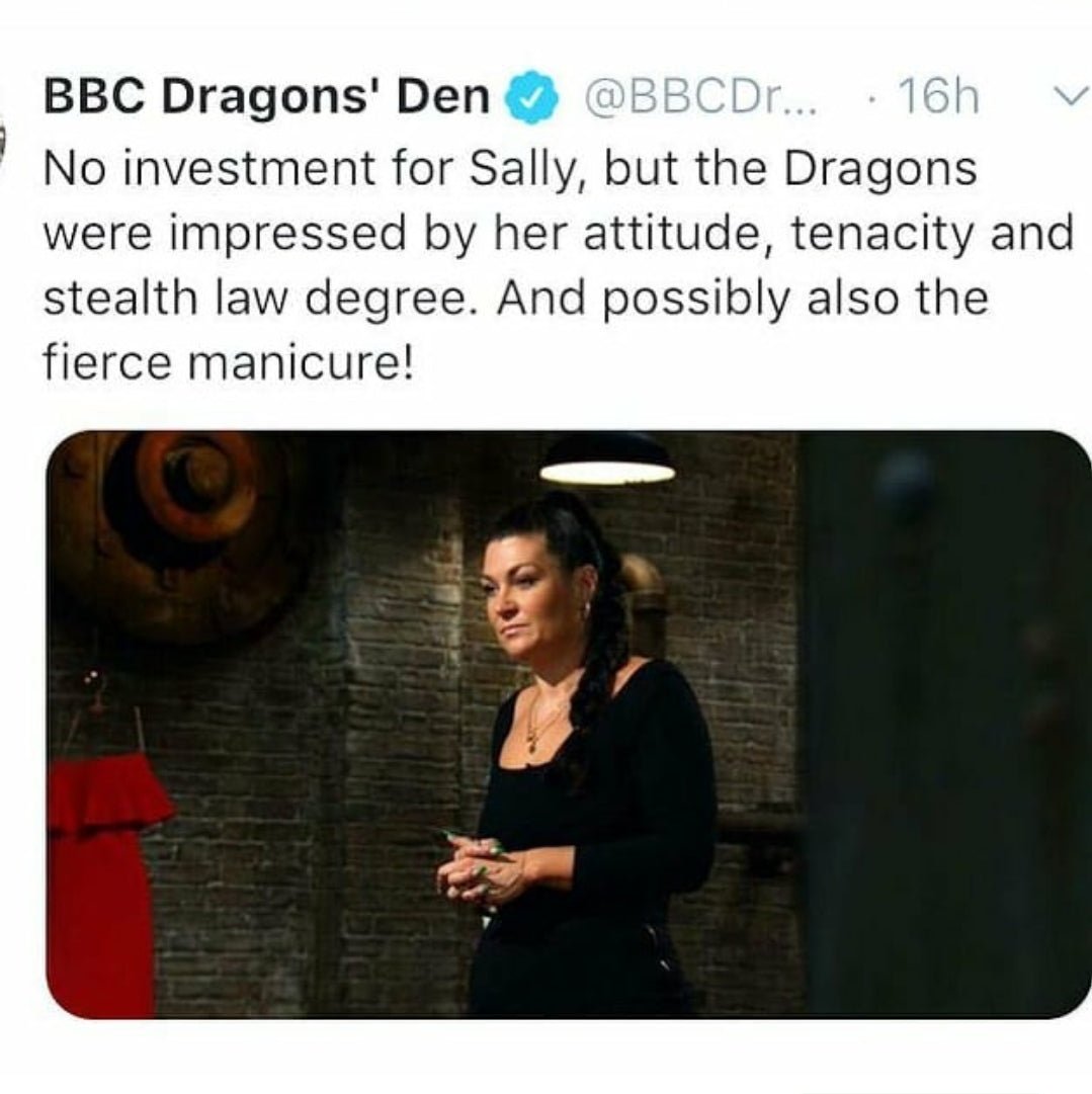 A Few Words on Dragon's Den - Manners London