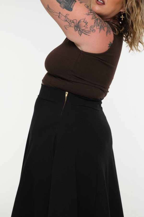 NEW IZA MID CROP  3 PACK  in Cafè, Polka dot and Black
