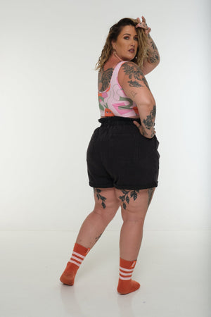 API CROP 3 PACK: in Tutti Fruity / Green Leaf / Forbidden Fruit print - Manners London
