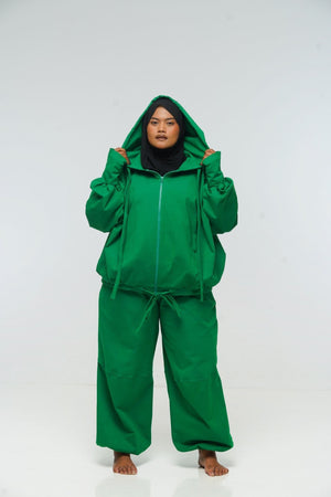 Balloon Trackies in Grass Green - Manners London