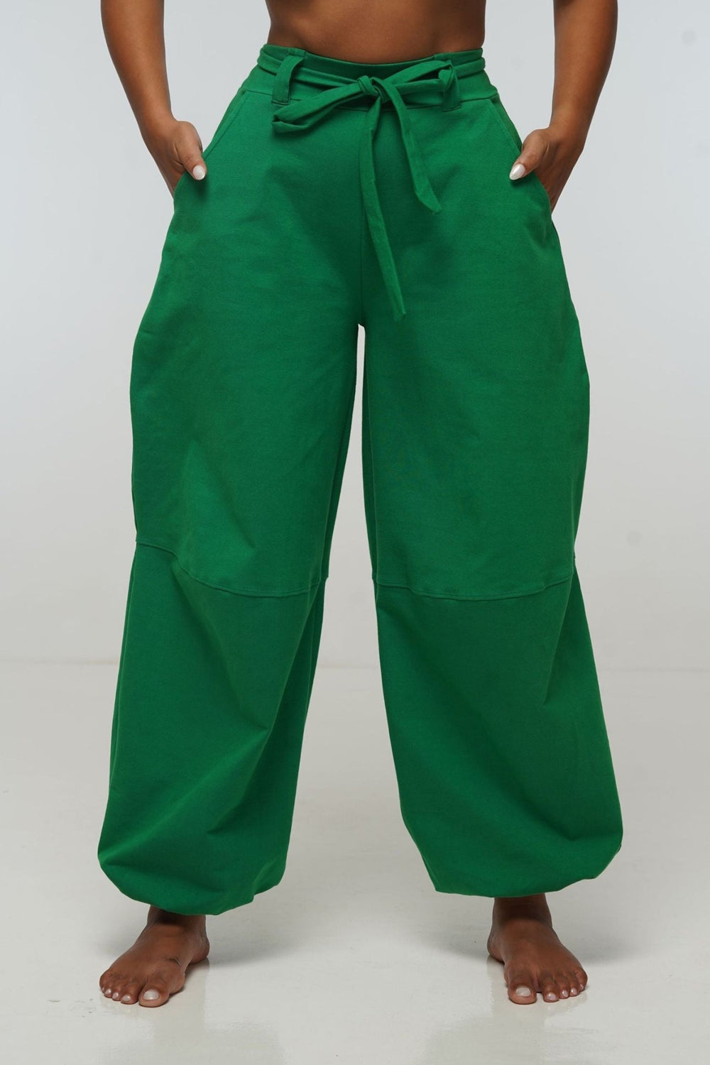 Balloon Trackies in Grass Green - Manners London