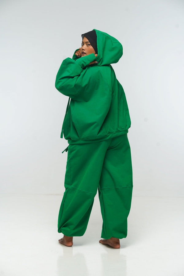 Balloon Trackies in Grass Green - Manners London