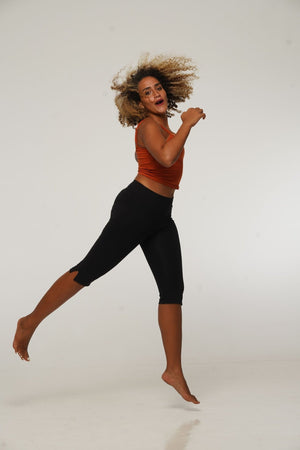 Capri Pants in Black - Manners London