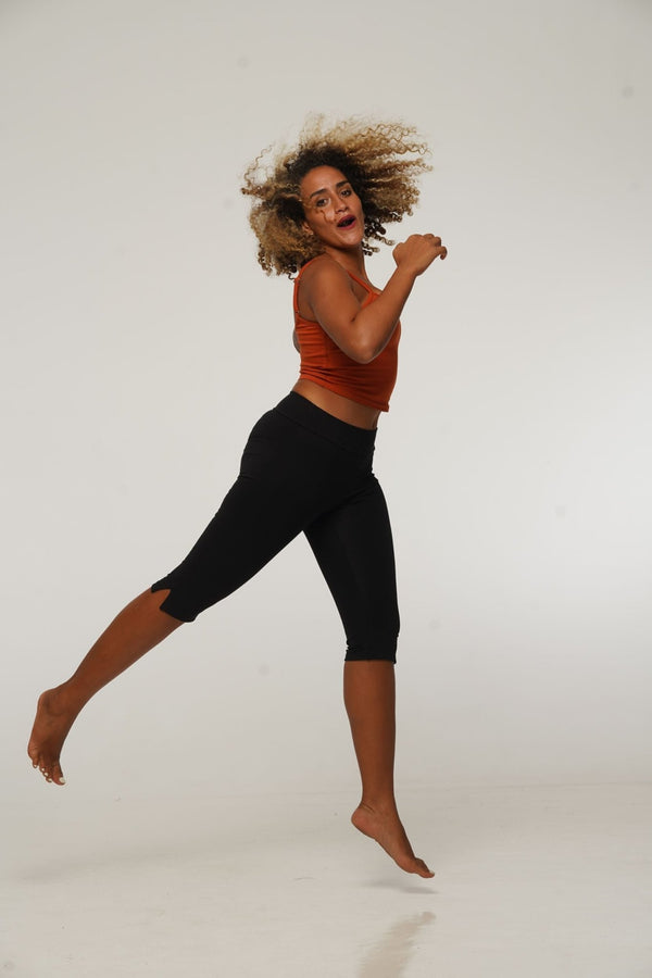 Capri Pants in Black - Manners London