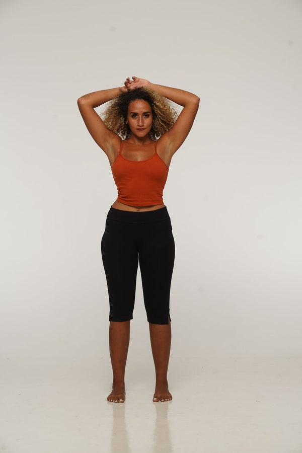 Capri Pants in Black - Manners London