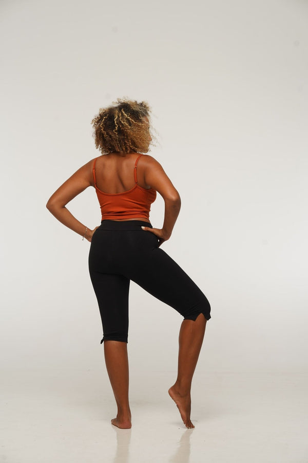 Capri Pants in Black - Manners London