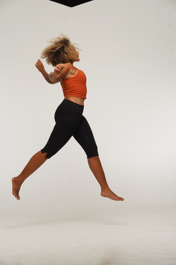 Capri Pants in Black - Manners London