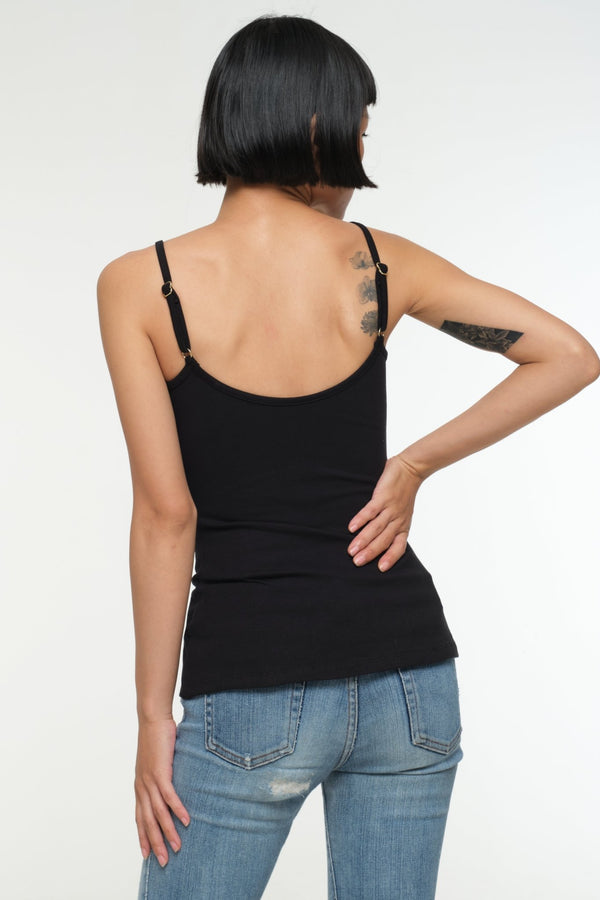 CORE FULL LENGTH 5 PACK: Full Length Vest / Scoop long Vest / EKA Racer long / Iza Vest long / Shinni Neck long in Black - Manners London