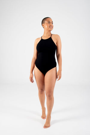 Eka Bodysuit Tall In Black - Manners London