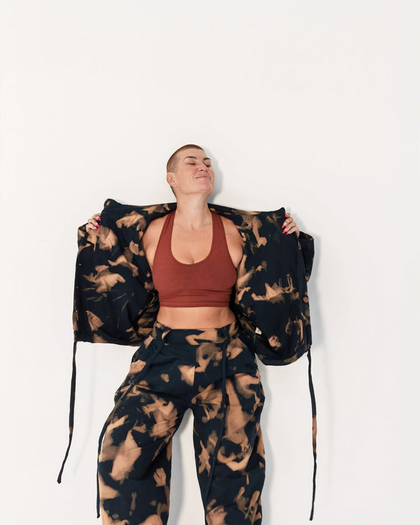 Funnel Jacket in Acid Wash - Manners London