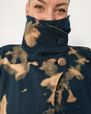 Funnel Jacket in Acid Wash - Manners London