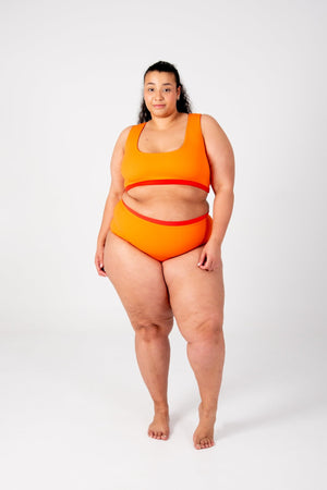Got - You - Cover Reversible High Waist Regular In All The Fire - Manners London