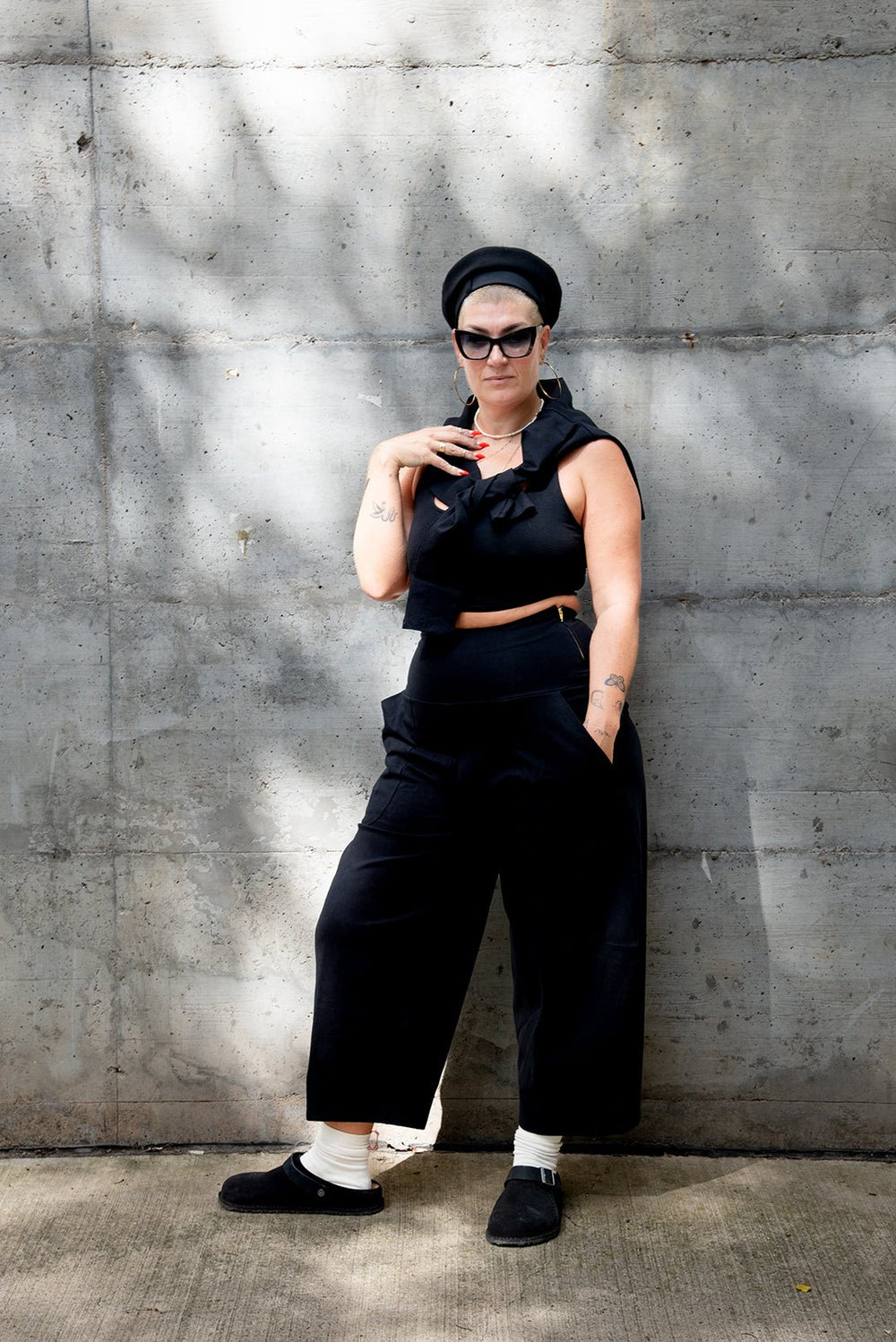Puff Pants Tall in Black - Manners London