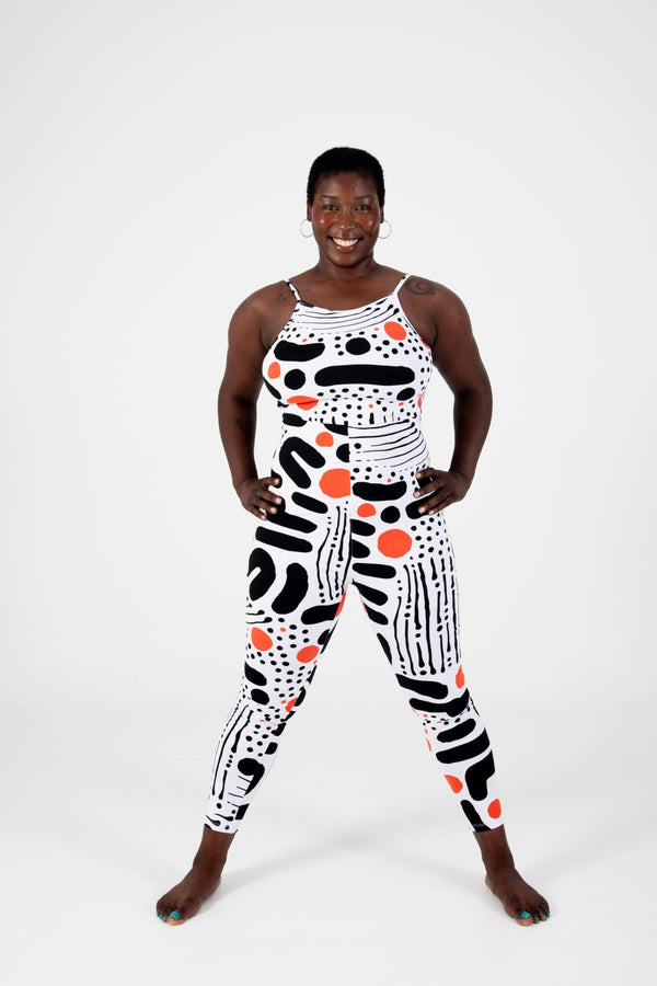 Santai Jumpsuit in Cuppa - Manners London