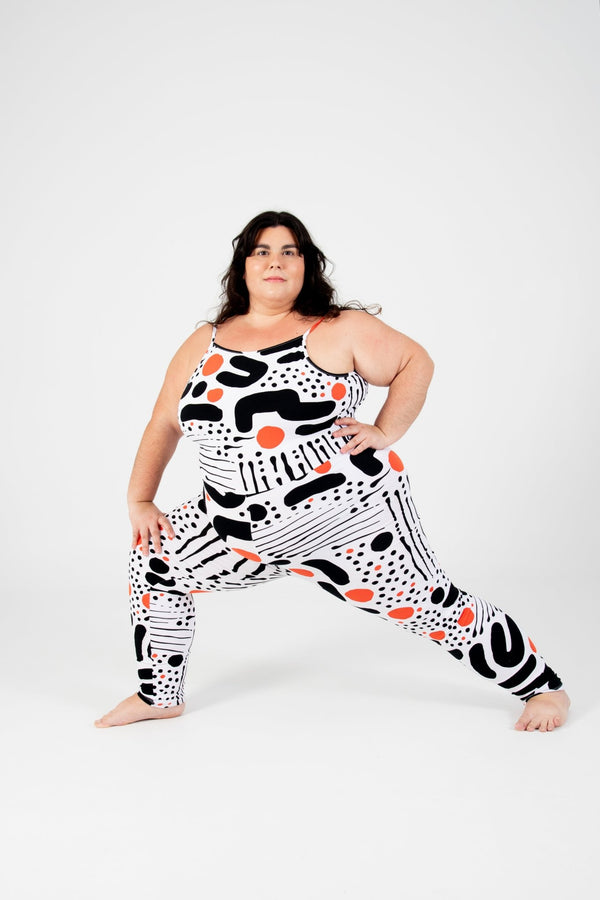 Santai Jumpsuit in Cuppa - Manners London
