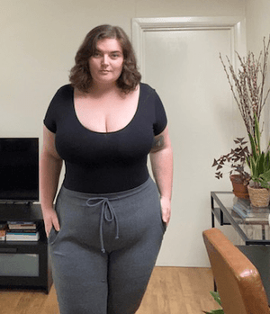 Reversible Full Length Tee in Black - Manners London